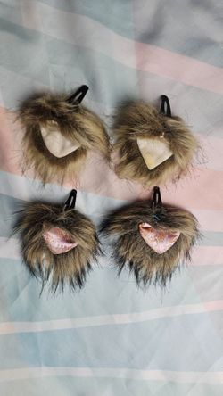 Fuzzy Ear Hairclip