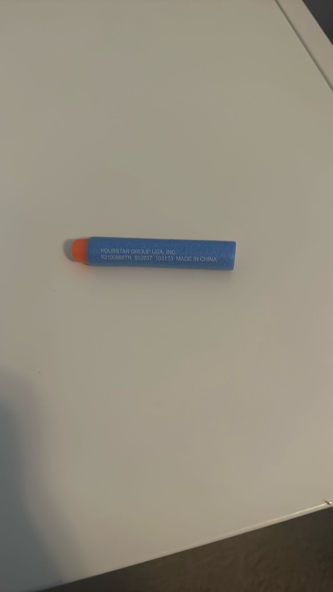 Off White Nerf Bullet