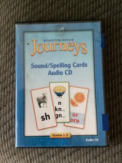 Houghton Mifflin Journeys Sound/Spelling Cards Audio CD