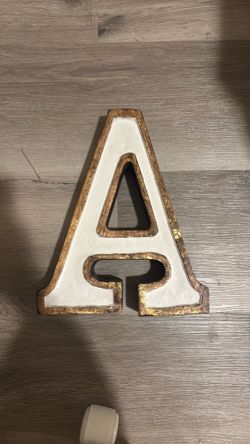 Room Decor letter “A”