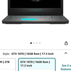 Alienware 17 R5 and Alienware Backpack