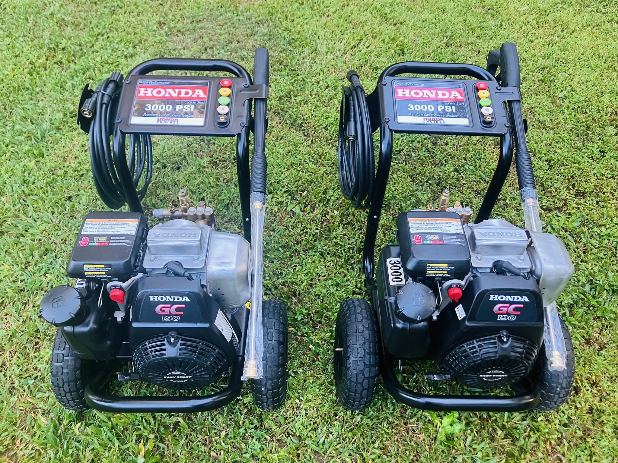 HONDA - 3000 PSI - GC190 - POWER PRESSURE WASHER