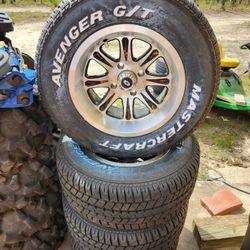 Golf Cart Rims and Tires