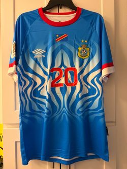 Yoane Wissa DR Congo World Cup Jersey 2026. Size Large