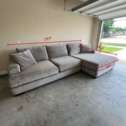 Light Gray (L) Sectional 