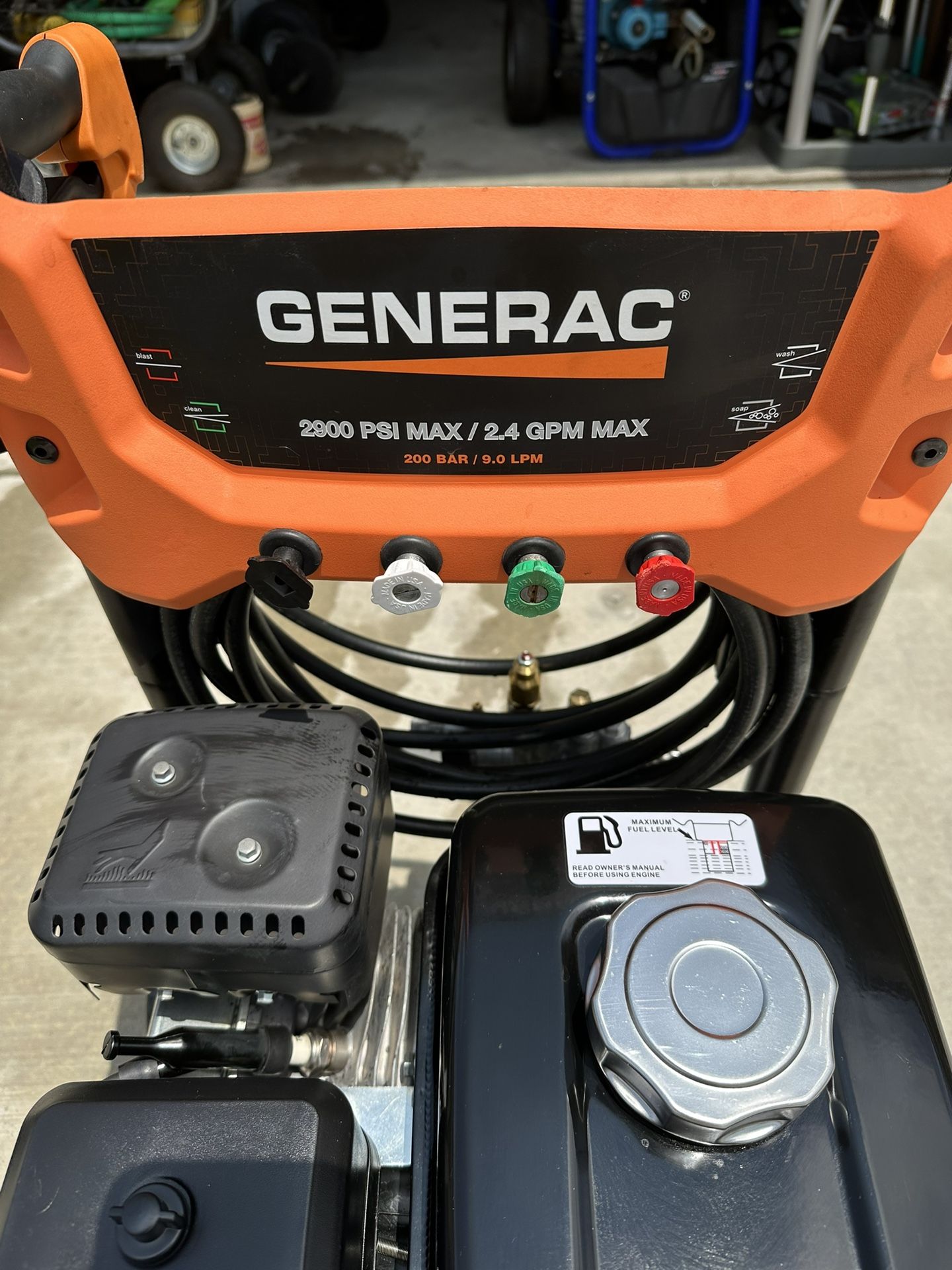 Generac Power Washer 2900 Psi