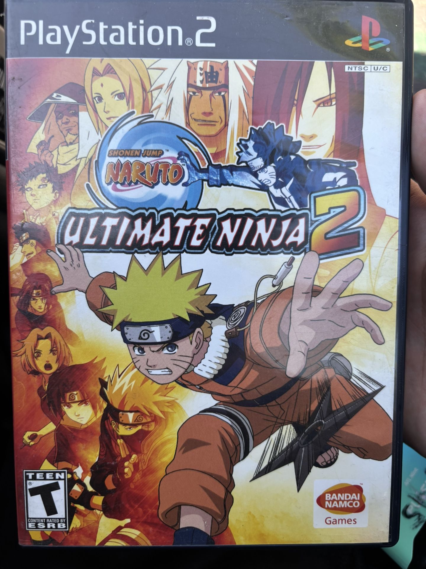 Naruto Ultimate 2 Ps2 Disc And Box