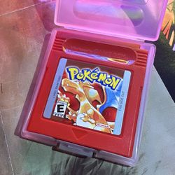 Pokémon Red Version (Nintendo Gameboy Color, 1996) GBC 