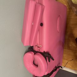 Pink Massage Table/ Esthetician 