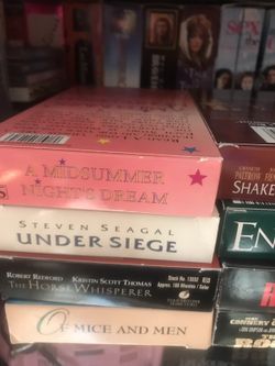 Movies for VCR great condition