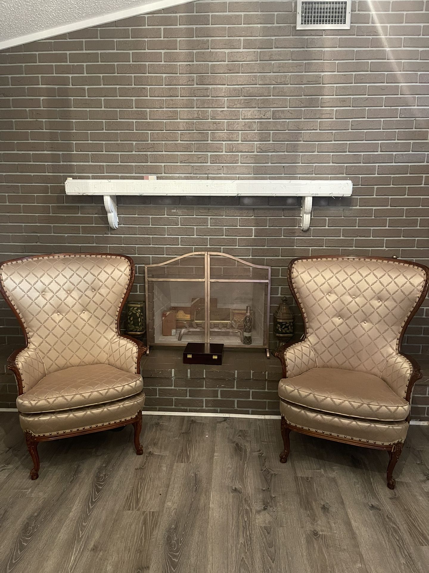 Antique Twin Chairs