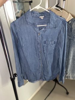Blue Jean Button Up