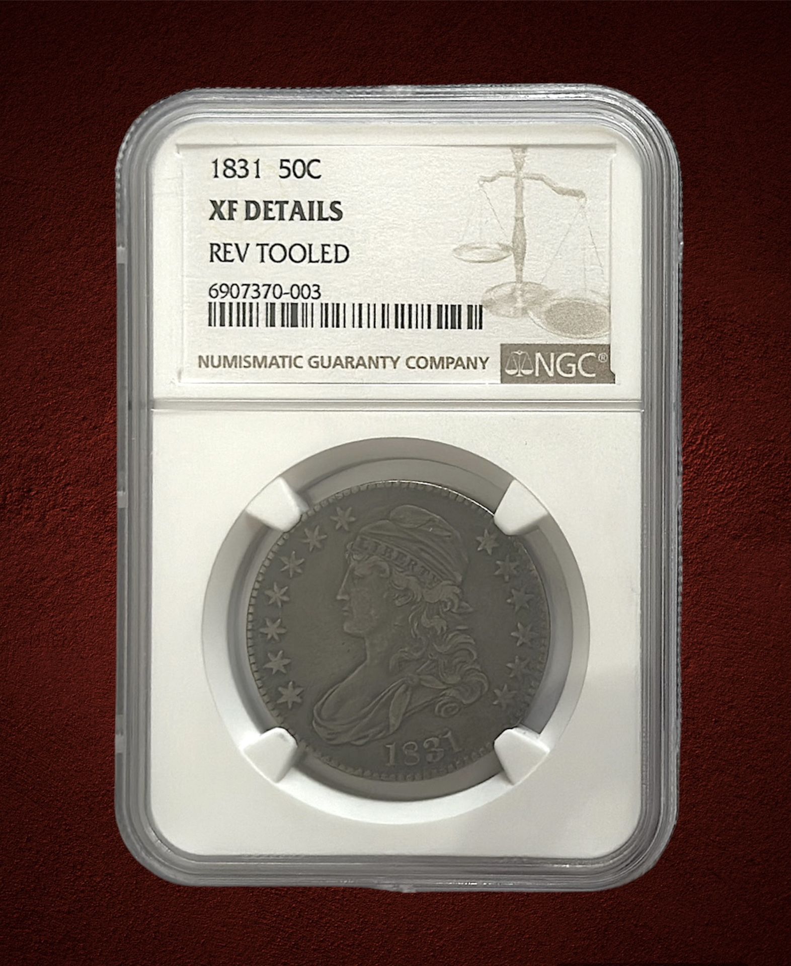 1831 50C REV TOOLED