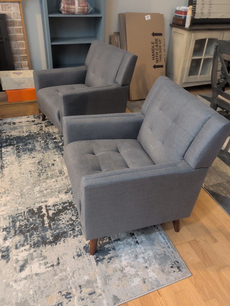 Two Armchairs, fabric