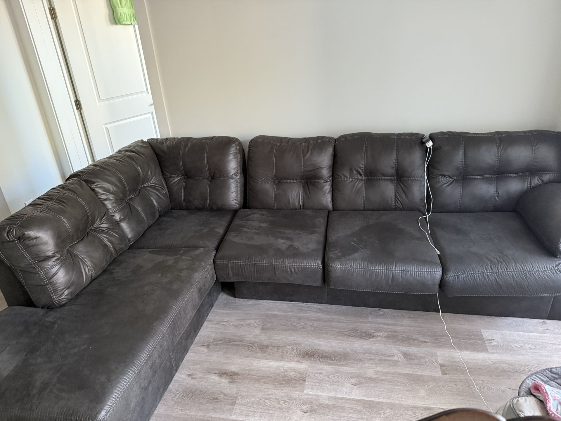 Sectional Grey Couch
