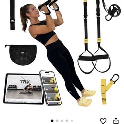 TRX GO Suspension Trainer, At Home, Portable Gym Workout, For Strength Training, Full Body Exercise Equipment