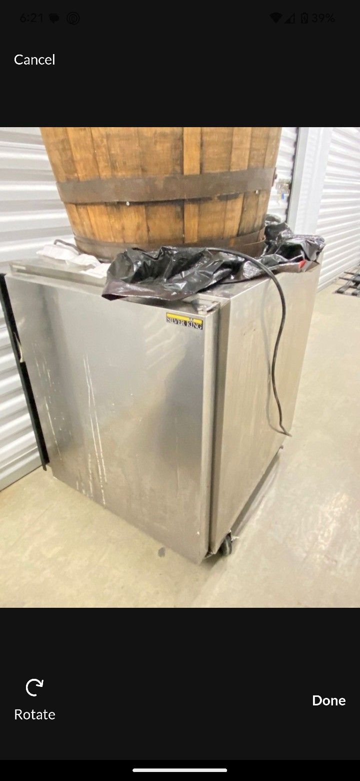 New Silver King 27" Under counter Refrigerator 