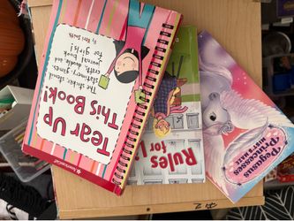 Little girl kids book lot of 3