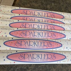 6 —8 Count Wedding Sparklers 