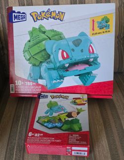 Mega Bloks Bulbasaur Jumbo & Mini Set