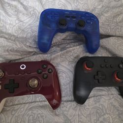 Nintendo Switch 8bitdo Controllers (All 3 for less than the price of 1)