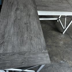 like new computer desk and chair