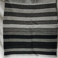 Silver Gradient Holiday Skirt