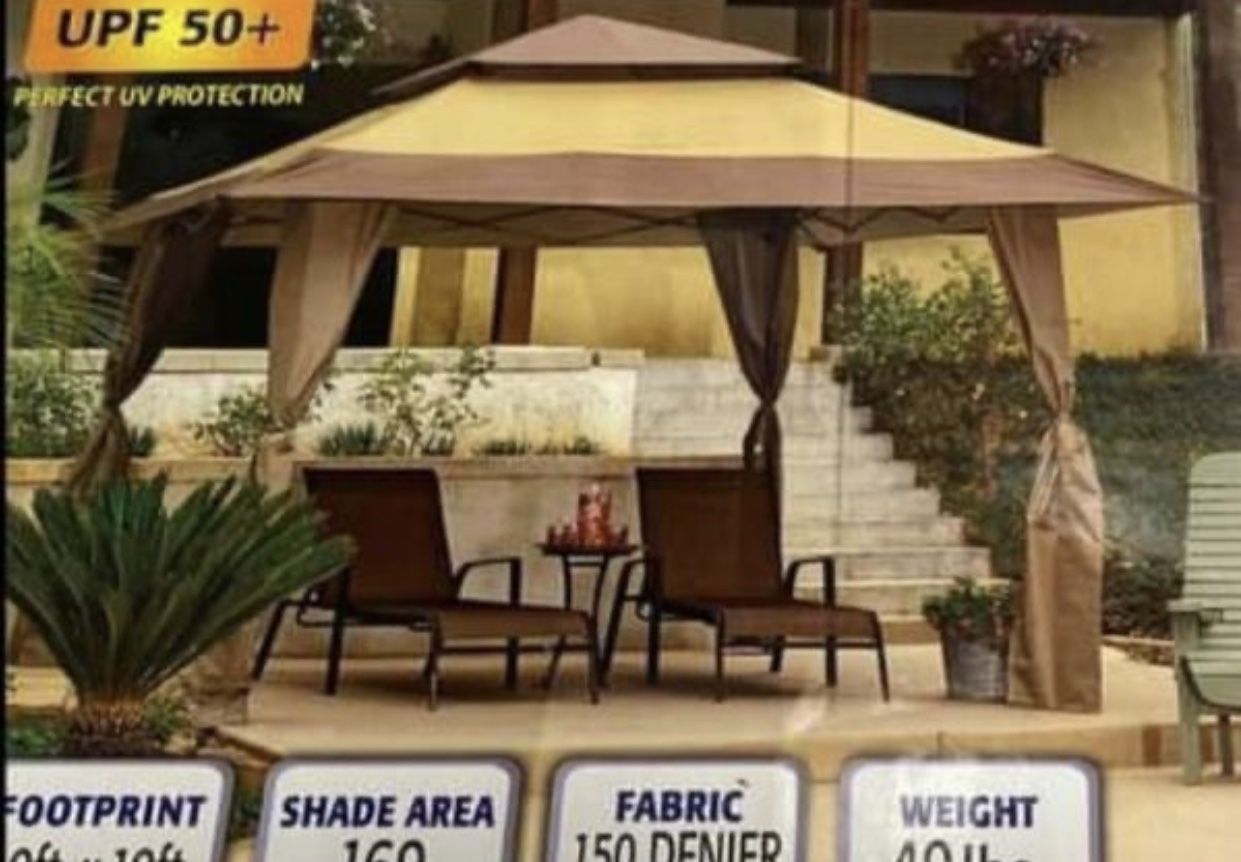 Brand New 13x13 Instant Gazebo Canopy Tent for outdoors, patio, yard