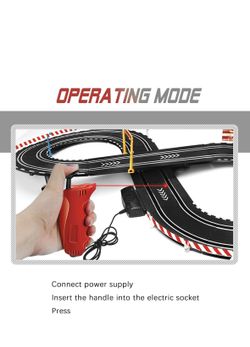 Kids Toy-Electric Powered Slot Car Race Track Set Boys Toys for 6 7 8-12 Years Old Boy Girl Best Gifts