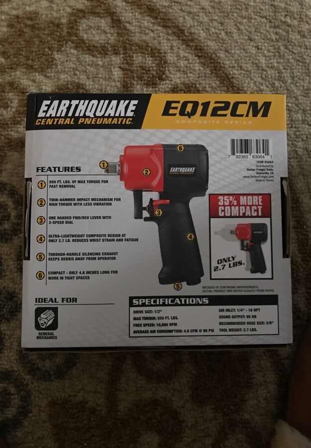Earthquake eq12cm clearance