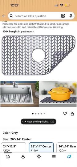 Protector for sinks and dish,Withstand to 500F G2