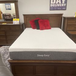 New Year Clearance Sale. Sherry King Size Solid Wood Bedroom Set Now $1099. Easy Finance Option. Fast Delivery.