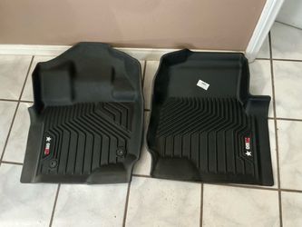 OMAC Texan Floor Mat Set of 2 for 2015-2020 Ford F150.