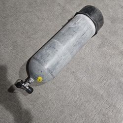 HP100 Galvanized Steel scuba tank