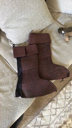 Brown Boot Covers