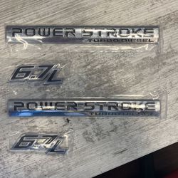 Power stroke Diesel Emblem Logo