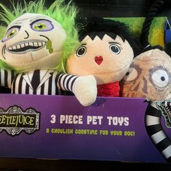 New Beetlejuice Dog Toys 