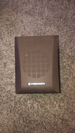 Pioneer Speaker with Fabric Grille
