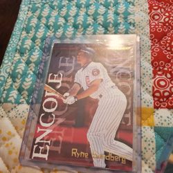 Ryne Sandberg 1997 Fleer Encore 1992 Fleer 1992 Fleer Ultra Baseball Cards 