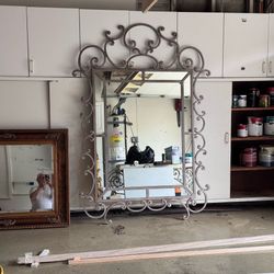 Big nice iron mirror