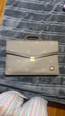 Vintage Hard-Sided Briefcase / Portfolio Case – Classic Brown