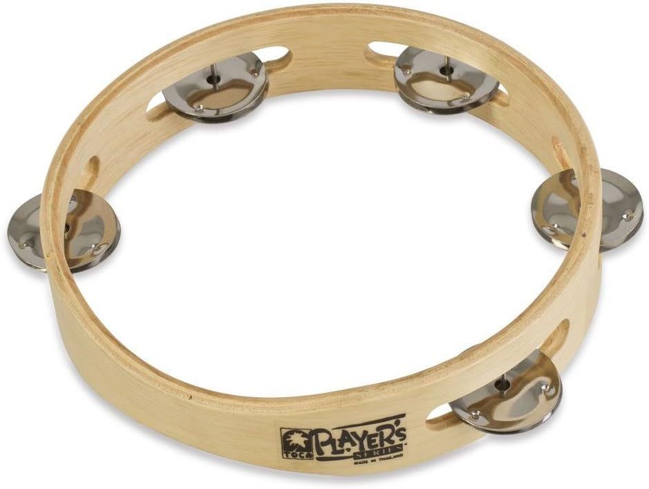 Toca -T1075- Player's Series 7.5" Wood Tambourine
