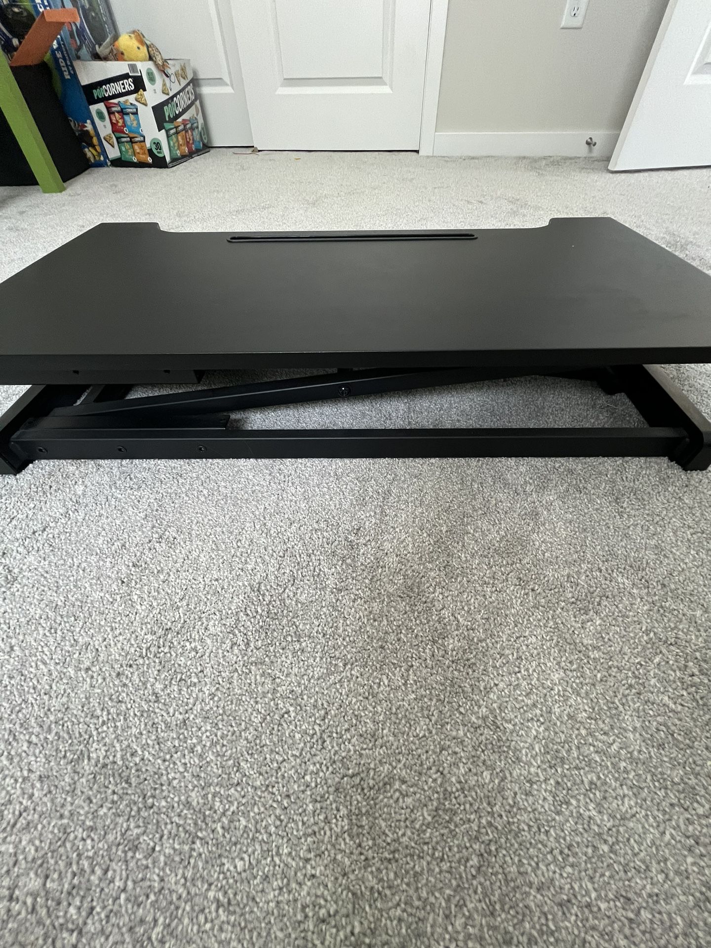 Computer Adjustable Standing Desk Sit To Stand Riser