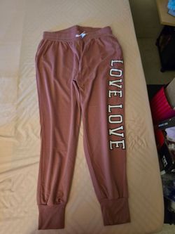Roma Concept 'Love' Graphic Joggers Size 3X