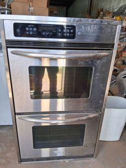 Frigidaire professional series stainless double oven