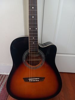Washburn Acoustic Electric, Sunburst Like New