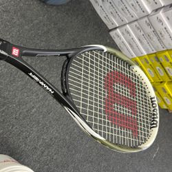 Wilson Hyper Carbon Adult Tennis Racquet - Great Condition 