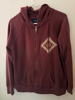 American eagle women’s Aztec zip up jacket size medium