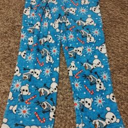 Women size L 12-14 Disney Frozen Olaf Sleep pants