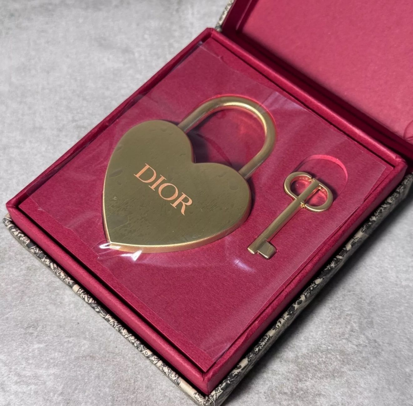 🔐 Dior Lock and Key – A Timeless Symbol of Elegance and Security